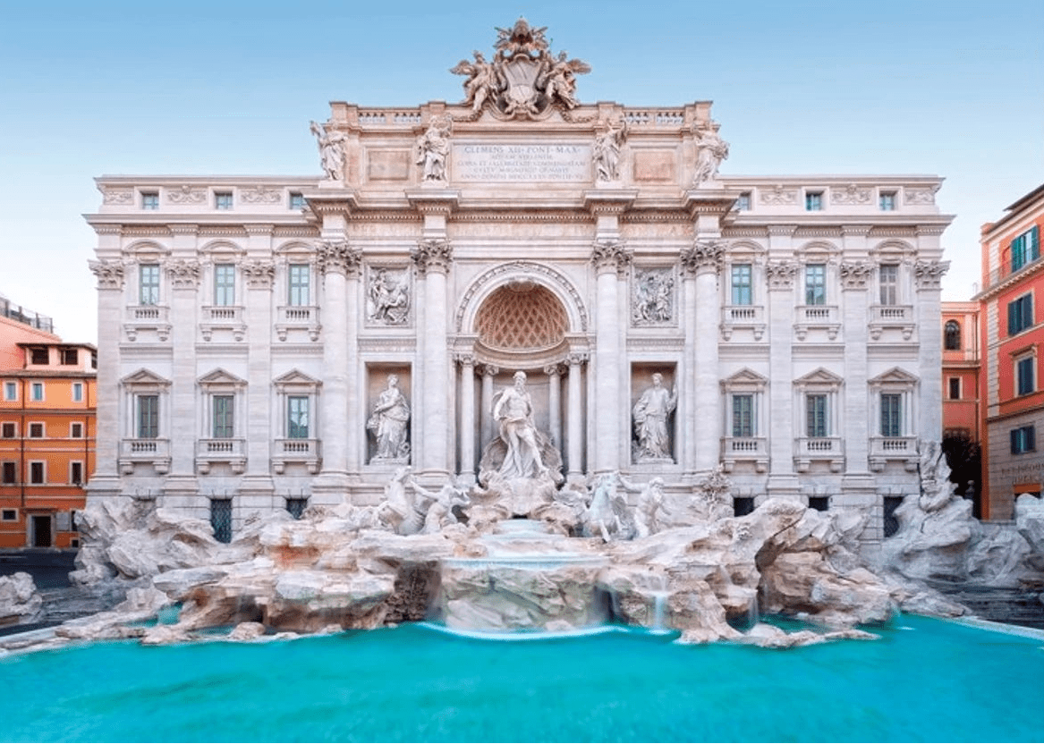 Olasz tájak – Trevi kút, Róma Ravensburger 1000 darabos kirakó puzzle (RA-12001787) - puzzlegarden