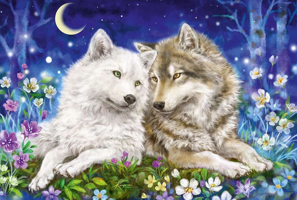 Ölelni való farkasbarátok Schmidt Spiele 200 darabos kirakó puzzle (SCH-56469) - puzzlegarden