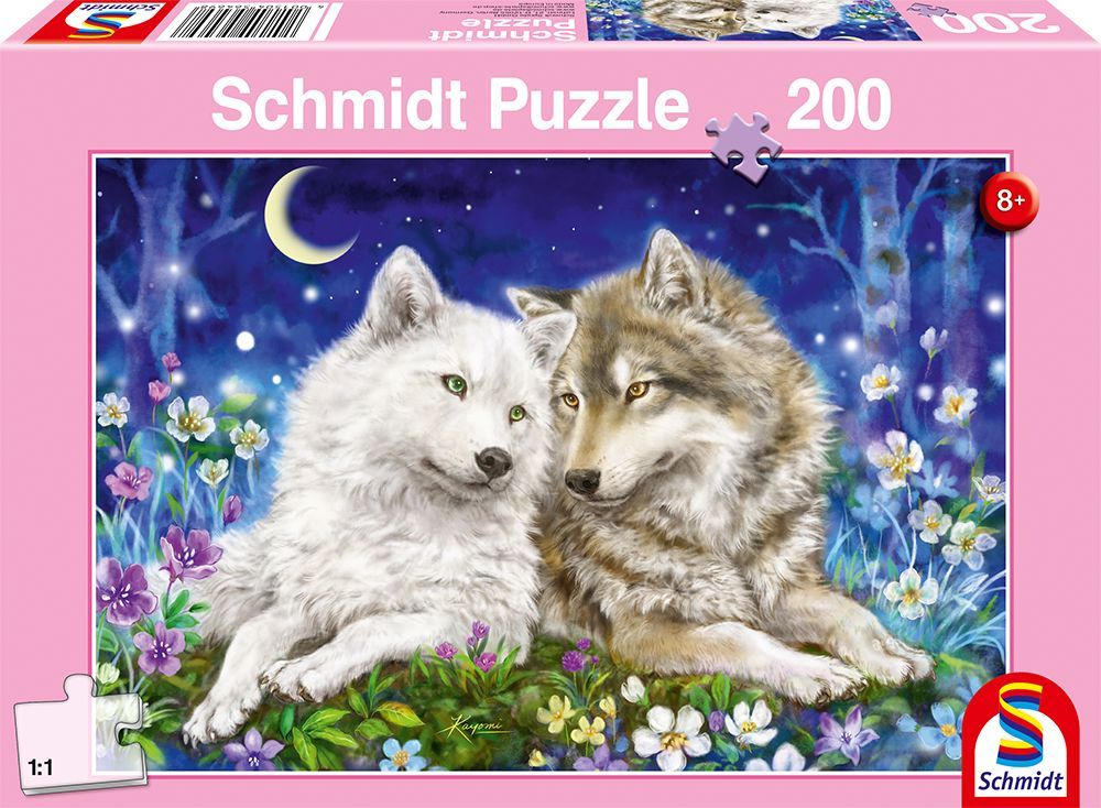 Ölelni való farkasbarátok Schmidt Spiele 200 darabos kirakó puzzle (SCH-56469) - puzzlegarden