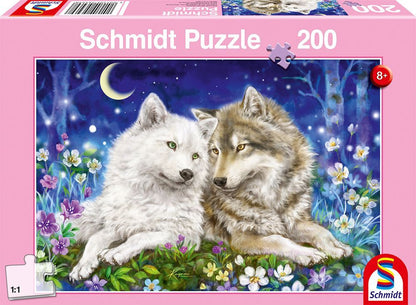 Ölelni való farkasbarátok Schmidt Spiele 200 darabos kirakó puzzle (SCH-56469) - puzzlegarden
