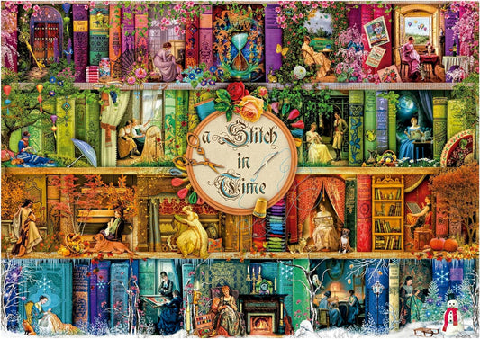 Öltések a Múltból Educa 3000 darabos kirakó puzzle (ED - 19946) - puzzlegarden