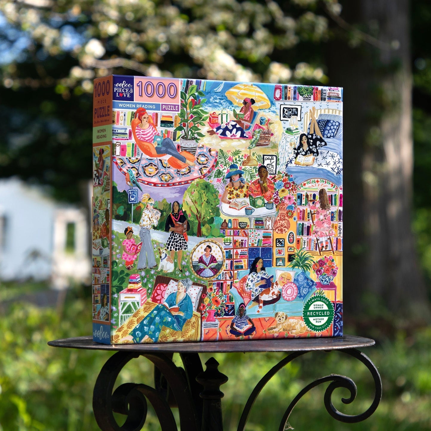 Olvasó nők Eeboo 1000 darabos kirakó puzzle (EB-PZTWRD 689196514463) - puzzlegarden