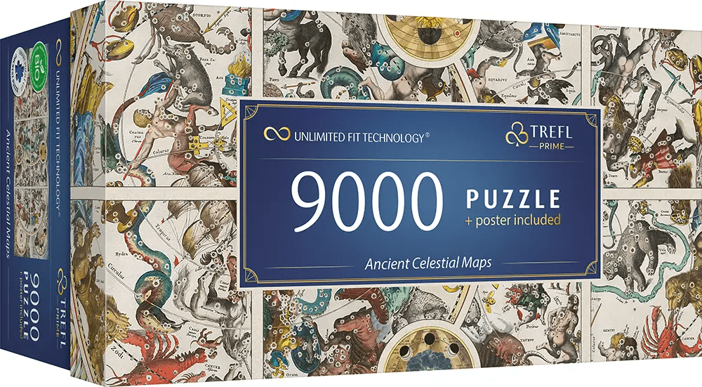 Ősi Csillagtérkép Trefl Prime 9000 darabos kirakó puzzle (TR-81031 5900511810318) - puzzlegarden