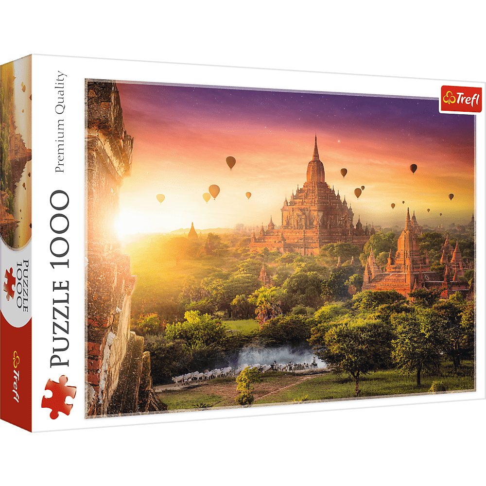 Ősi Templom, Burma Trefl 1000 darabos kirakó puzzle (TR - 10720 5900511107203) - puzzlegarden