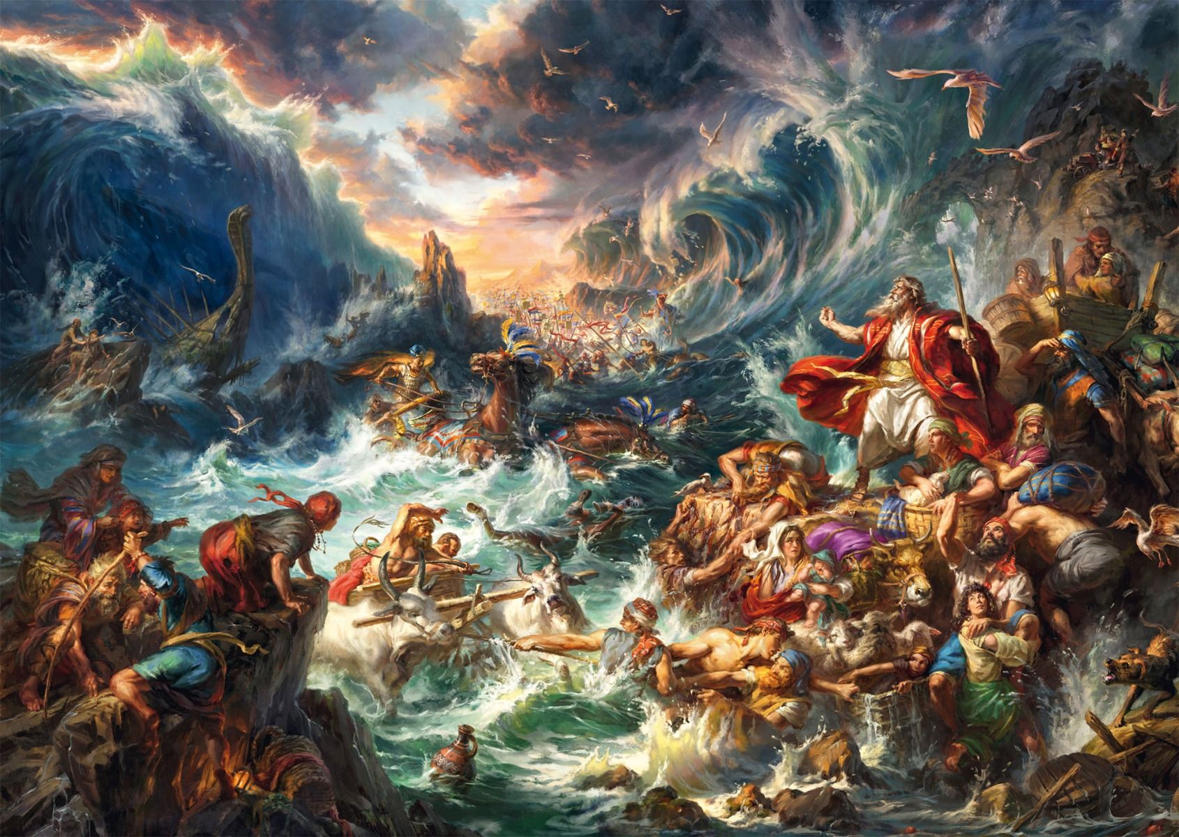 Ösvény a tengerhez Schmidt Spiele 1000 darabos kirakó puzzle (SCH-58638) - puzzlegarden