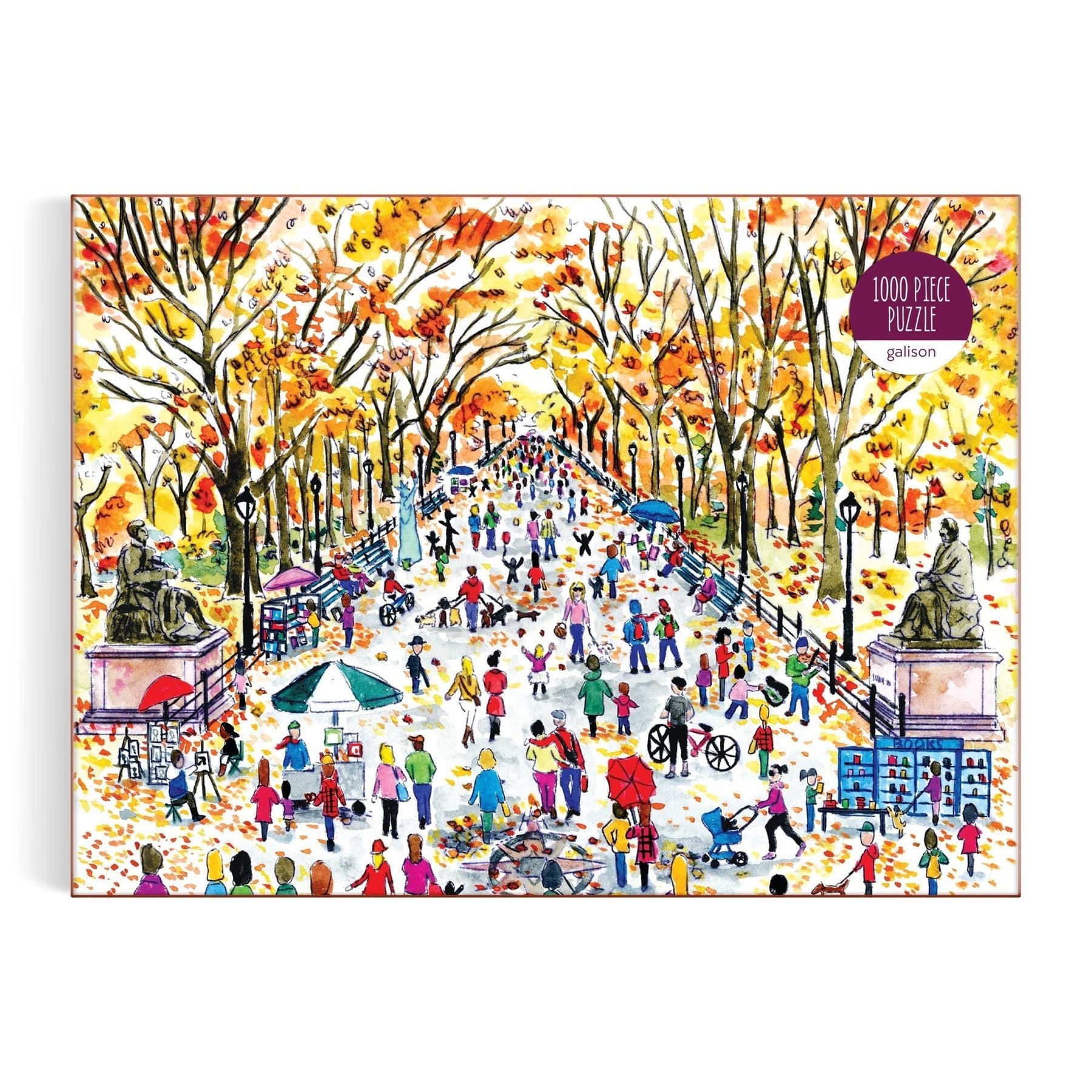 Ősz a Central Parkban Galison 1000 darabos kirakó puzzle (GA-9780735380202) - puzzlegarden