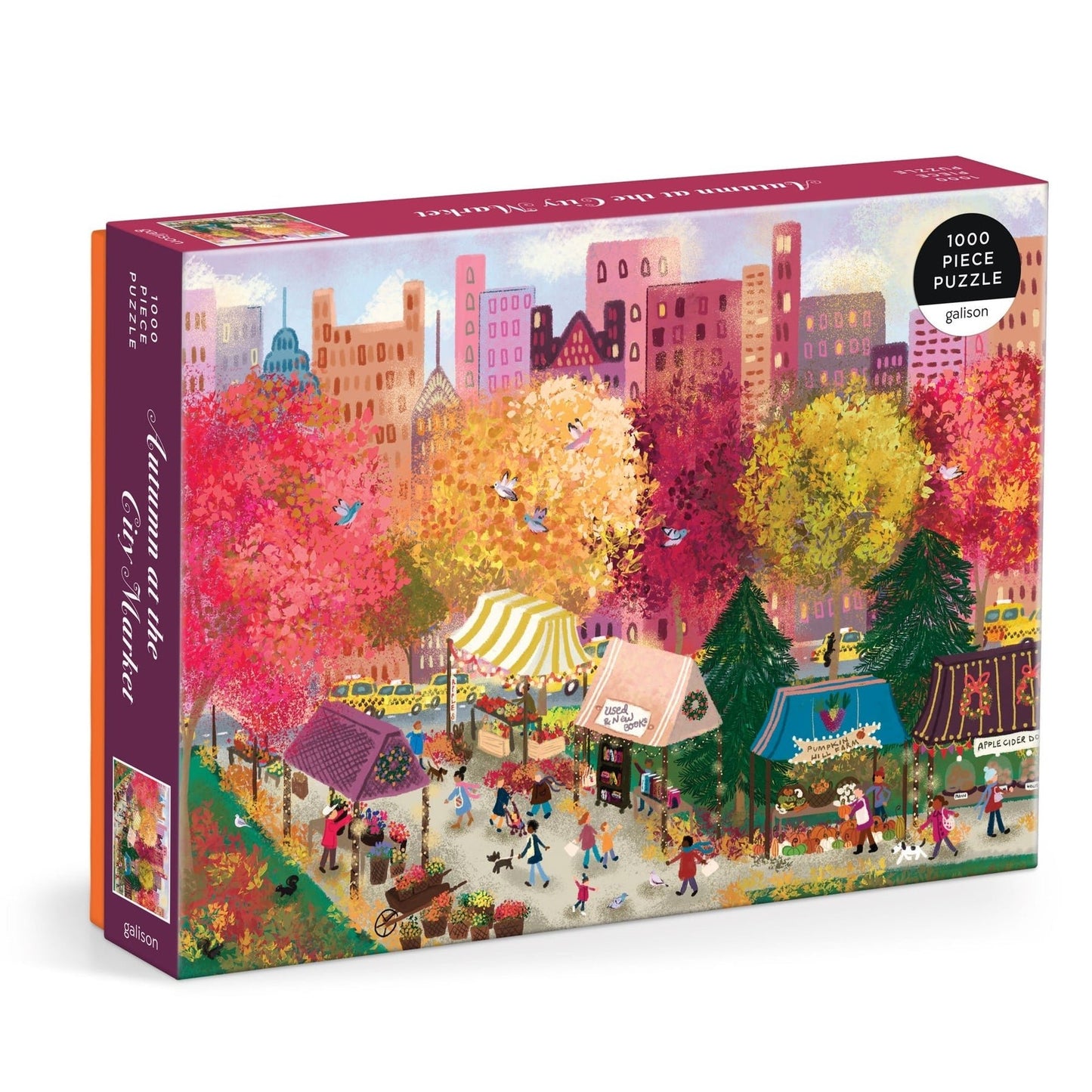 Ősz a városi piacon Galison 1000 darabos kirakó puzzle (GA-9780735380141) - puzzlegarden