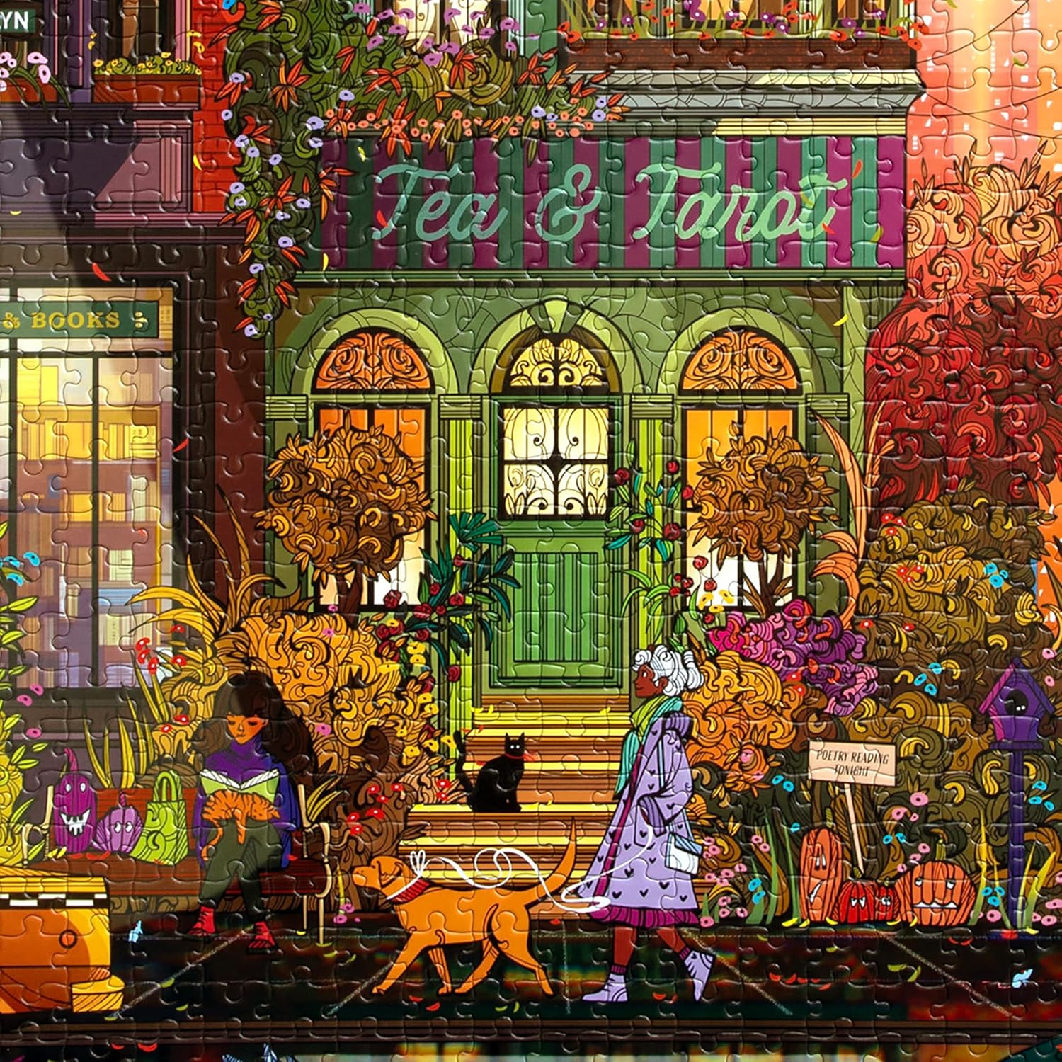 Ősz Brooklynban Eeboo 1000 darabos kirakó puzzle (EB-PZT184) - puzzlegarden