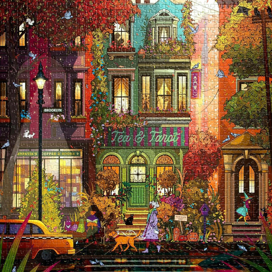 Ősz Brooklynban Eeboo 1000 darabos kirakó puzzle (EB-PZT184) - puzzlegarden