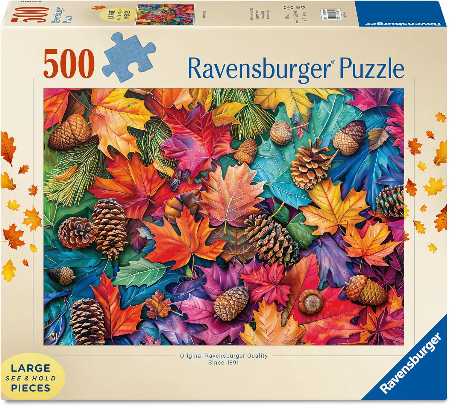 Őszi kincsek - XXL Ravensburger 500 darabos kirakó puzzle (RA-12001681) - puzzlegarden