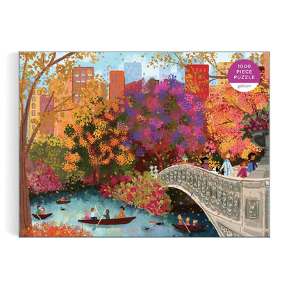 Őszi séta a Bow hídon Galison 1000 darabos kirakó puzzle (GA-9780735386105) - puzzlegarden
