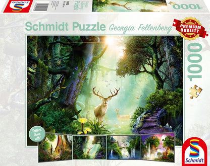 Őzek az Erdőben Schmidt 1000 darabos kirakó puzzle (SCH-59910 4001504599102) - puzzlegarden