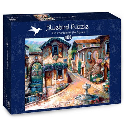 A szökőkút a téren Bluebird 1000 darabos kirakó puzzle (BB-70503-P 3663384705038) - puzzlegarden