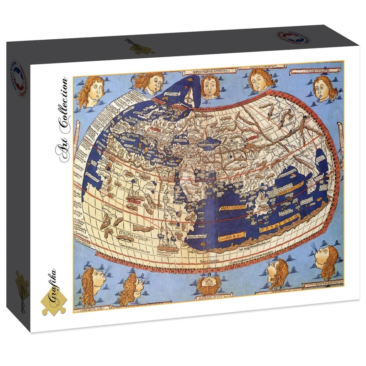 A Világ, 1482 2000 darabos Grafika puzzle kirakó (F-30242)