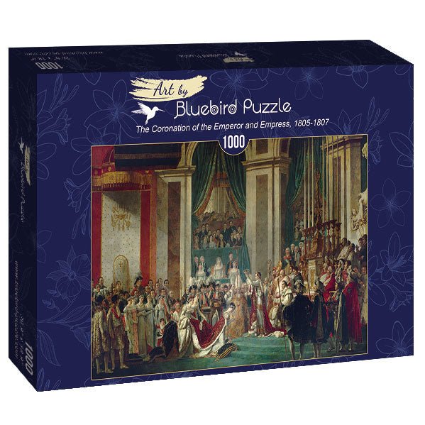 David - Napóleon koronázása Bluebird 1000 darabos kirakó puzzle (BB-60128 3663384601286) - puzzlegarden