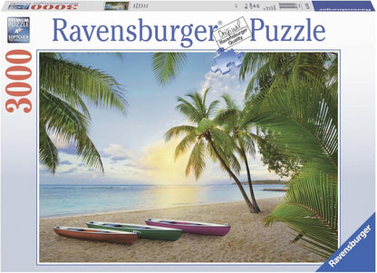 Pálma-paradicsom Ravensburger 3000 darabos kirakó puzzle (RA-17071 4005556170715) - puzzlegarden