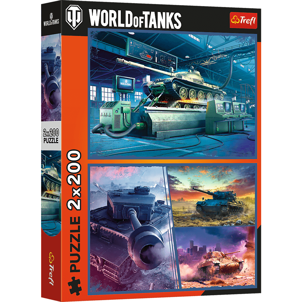 Páncélos küldetés – 2x200 Trefl 200 darabos kirakó puzzle (TR-13346) - puzzlegarden