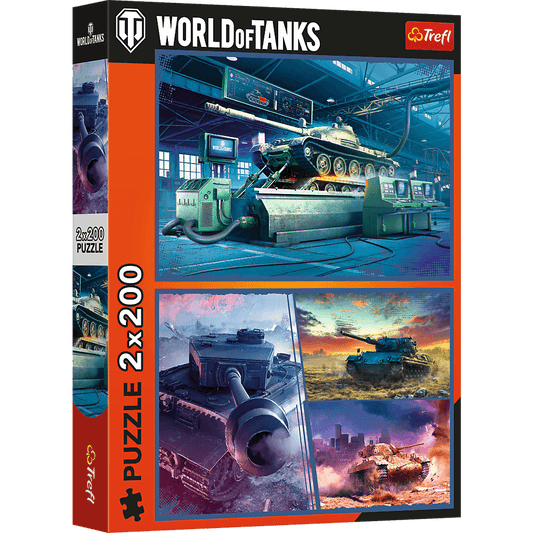 Páncélos küldetés – 2x200 Trefl 200 darabos kirakó puzzle (TR-13346) - puzzlegarden