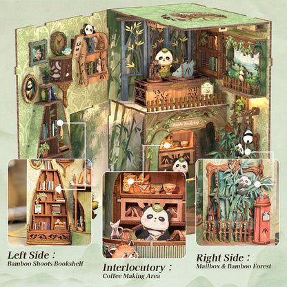 Panda Könyvesbolt CuteBee 235 darabos kirakó puzzle (CB - DY02B) - puzzlegarden