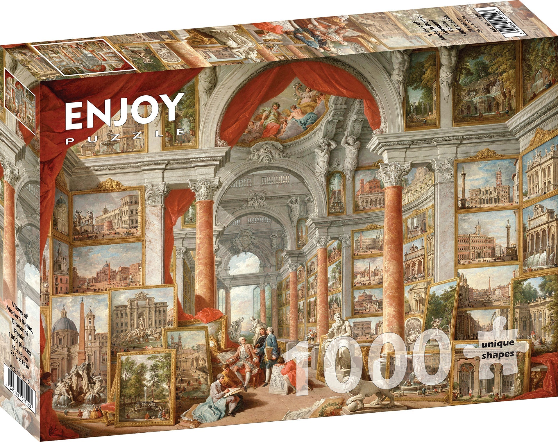 Panini - A Modern Róma Enjoy 1000 darabos kirakó puzzle (EN-1119 5949194011193) - puzzlegarden