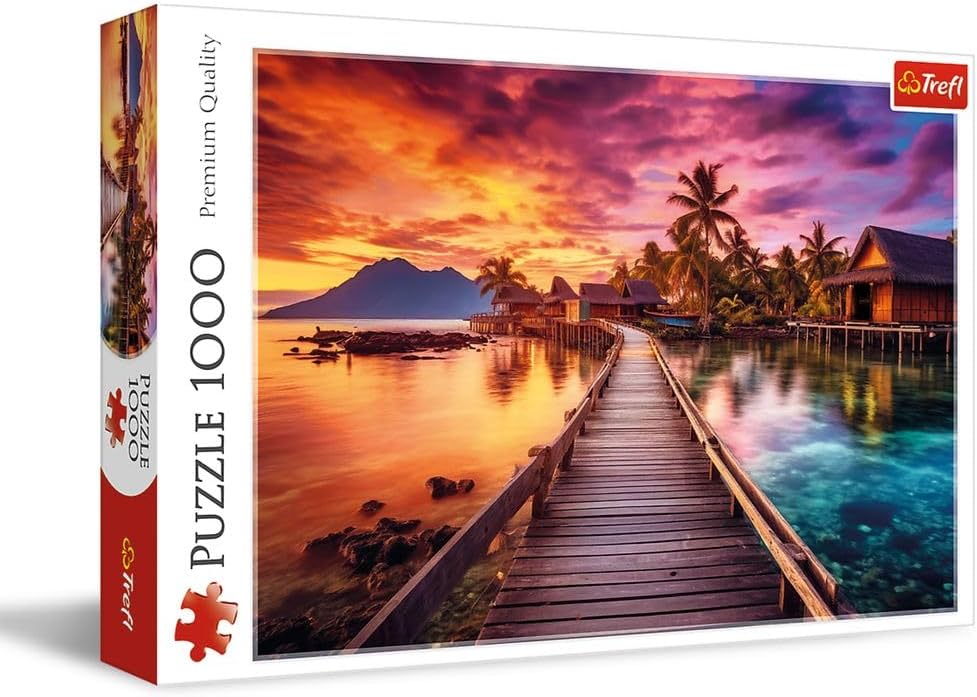 Paradicsomi sziget Trefl 1000 darabos kirakó puzzle (TR - 10928) - puzzlegarden