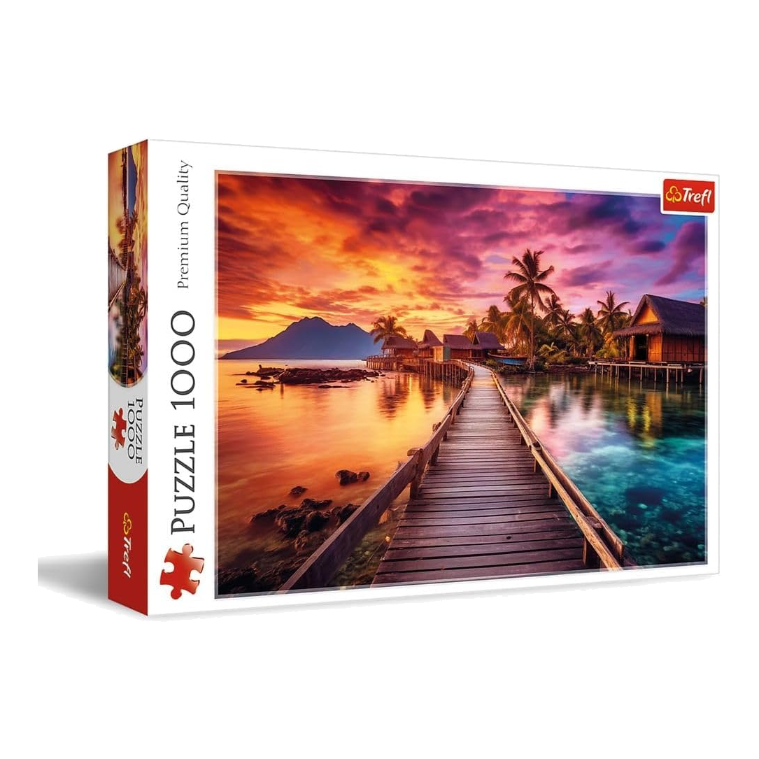 Paradicsomi sziget Trefl 1000 darabos kirakó puzzle (TR-10928) - puzzlegarden