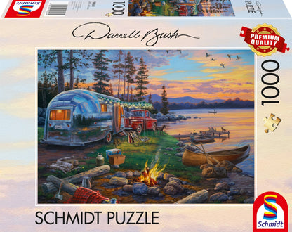 Paradicsomi Tábortűz Schmidt 1000 darabos kirakó puzzle (SCH-58533 4001504585334) - puzzlegarden
