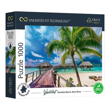 Paradicsomi tengerpart, Bora-Bora Trefl 1000 darabos kirakó puzzle (TR-10704) - puzzlegarden