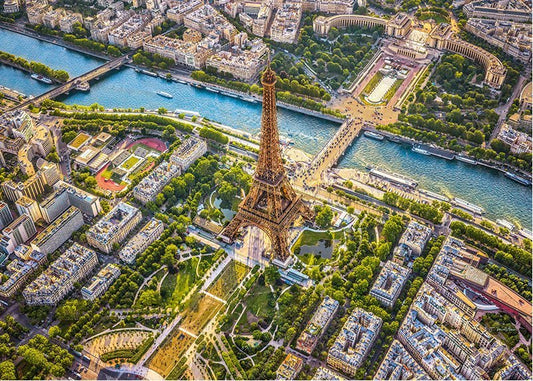 Párizs a magasból CherryPazzi 1000 darabos kirakó puzzle (CP-30189 5903728730189) - puzzlegarden