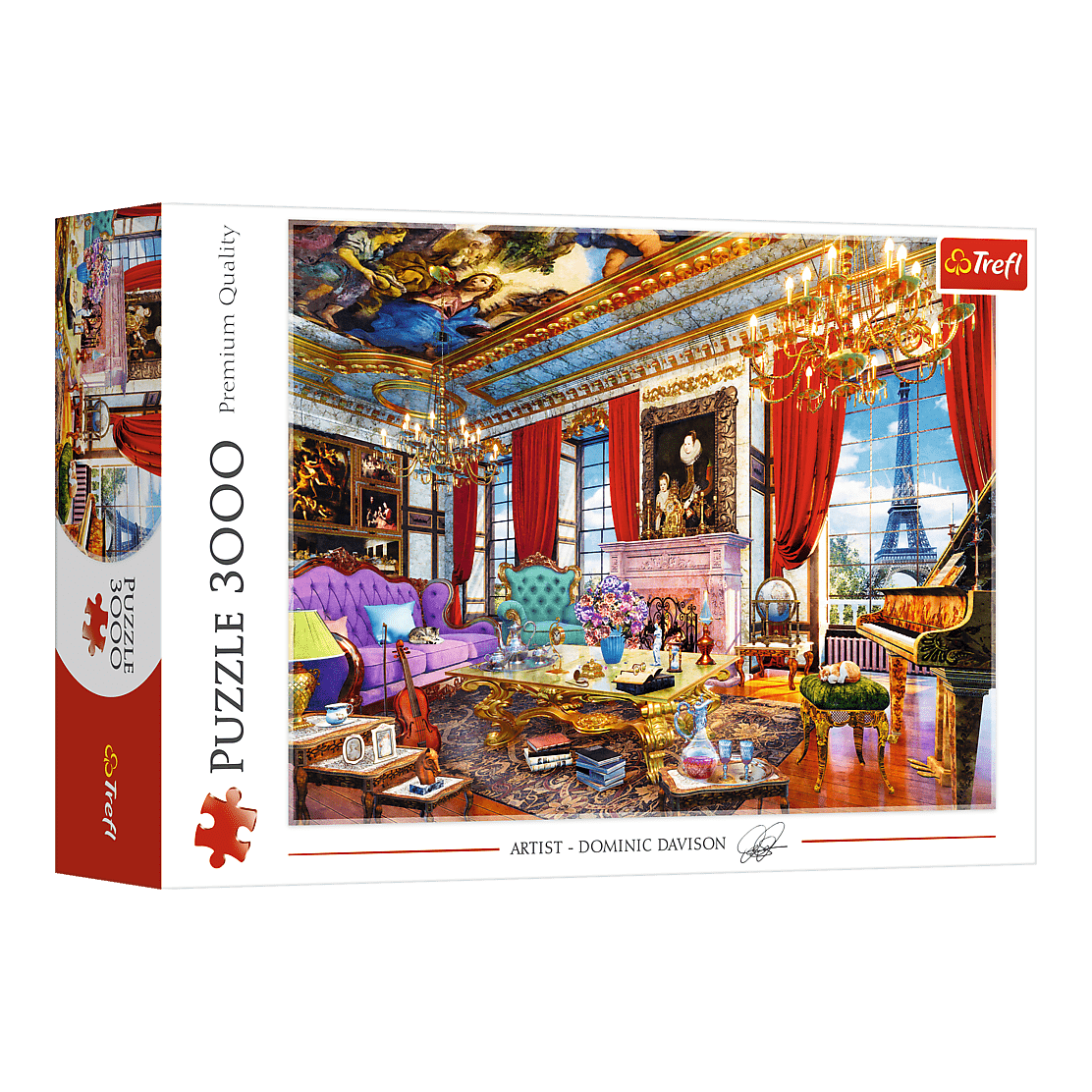 Párizsi Palota Trefl 3000 darabos kirakó puzzle (TR-33078) - puzzlegarden