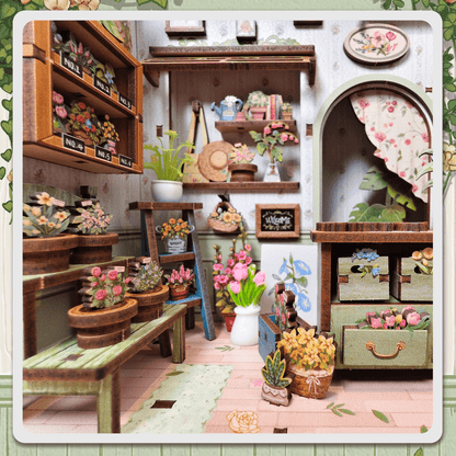 Párizsi Virágbolt CuteBee 199 darabos kirakó puzzle (CB - CWGC201) - puzzlegarden