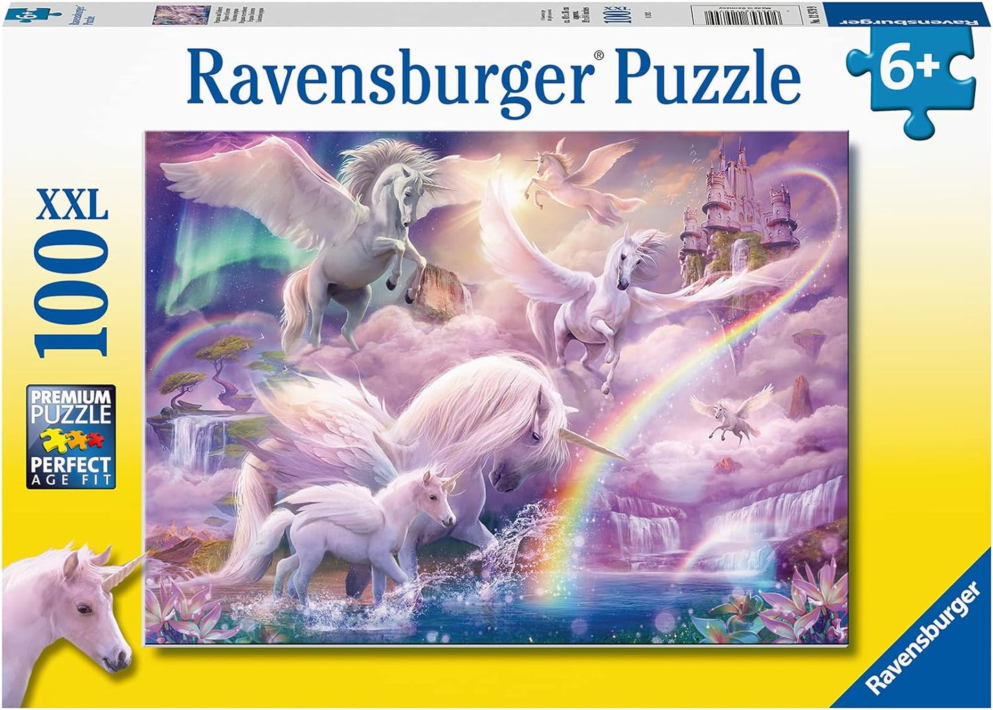 Pegazus-Unicornisok Ravensburger 100 darabos kirakó puzzle (RA-12979 4005556129799) - puzzlegarden