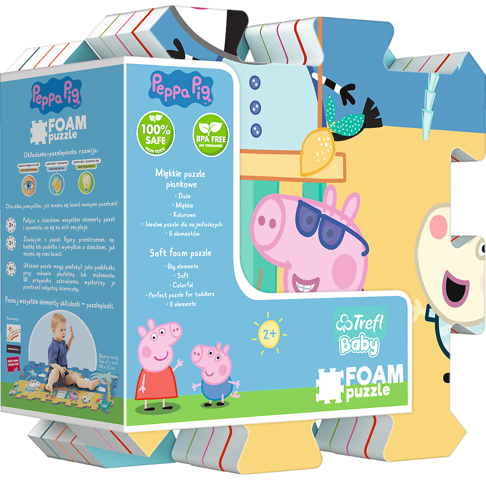Peppa malac nyár Trefl 8 darabos kirakó puzzle (TR - 61363) - puzzlegarden