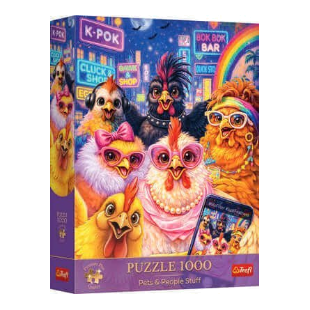 Pets & People Stuff: Tyúkszelfi Trefl 1000 darabos kirakó puzzle (TR-12168) - puzzlegarden