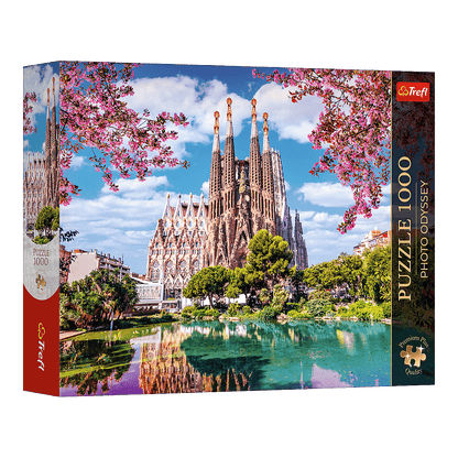 Photo Odyssey: Sagrada Família, Barcelona Trefl 1000 darabos kirakó puzzle (TR-12137) - puzzlegarden