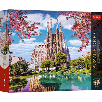 Photo Odyssey: Sagrada Família, Barcelona Trefl 1000 darabos kirakó puzzle (TR-12137) - puzzlegarden