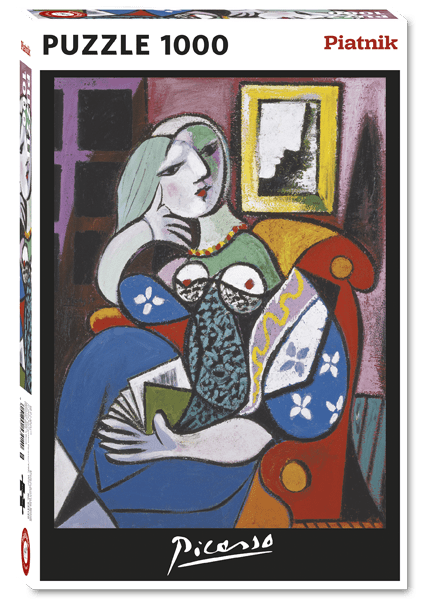 Picasso - Nő Könyvvel Piatnik 1000 darabos kirakó puzzle (PIA - 534140 9001890534140) - puzzlegarden