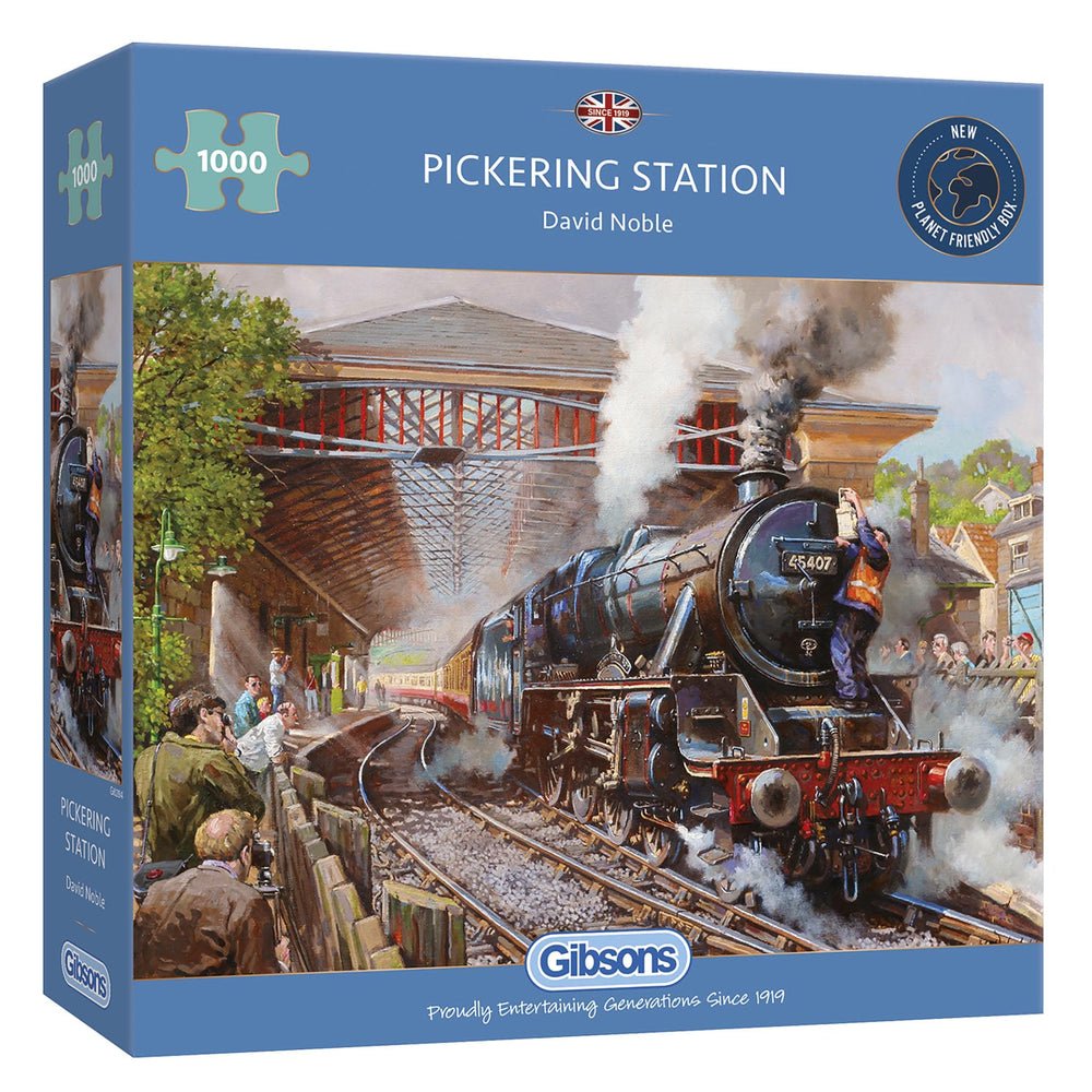 Pickering Station Gibsons 1000 darabos kirakó puzzle (G - G6284 5012269062847) - puzzlegarden