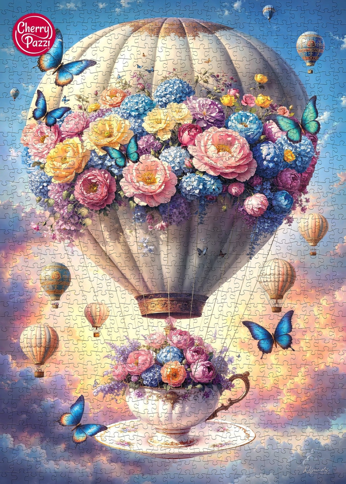 Pihenj és ébredj Cherry Pazzi 1000 darabos kirakó puzzle (CP-31308) - puzzlegarden