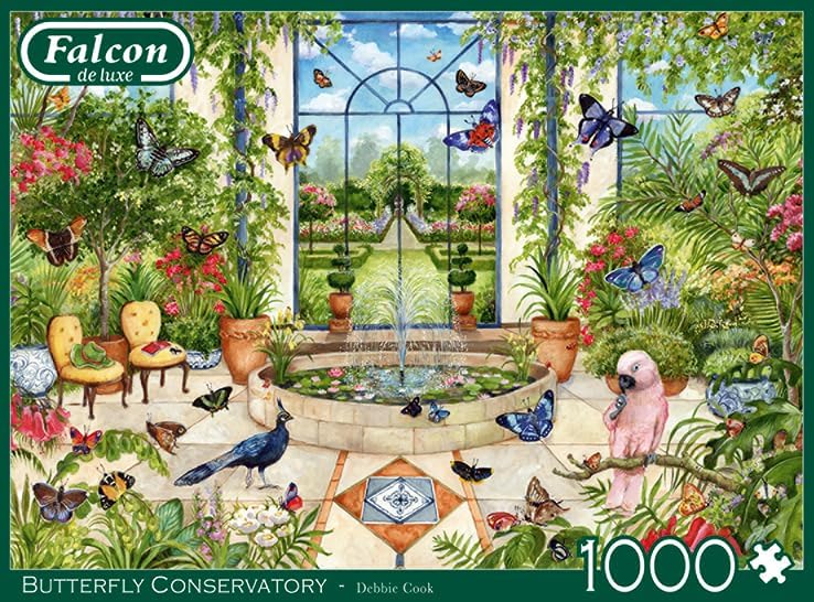 Pillangó télikert Falcon 1000 darabos kirakó puzzle (FA - 11255 8710126112557) - puzzlegarden