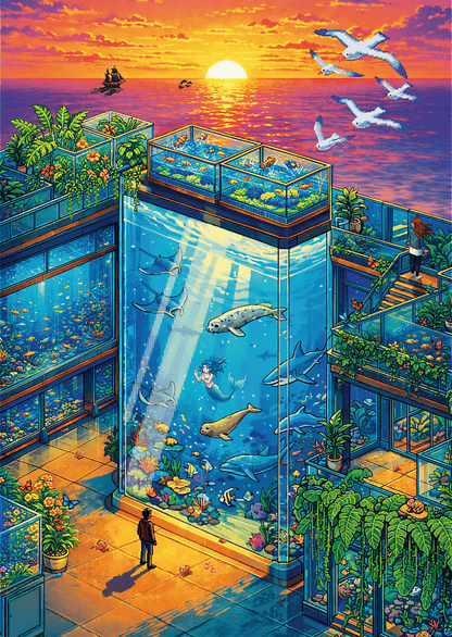 Pillantás a mélybe Trefl 1000 darabos kirakó puzzle (TR-10987) - puzzlegarden