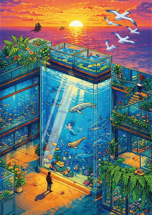 Pillantás a mélybe Trefl 1000 darabos kirakó puzzle (TR-10987) - puzzlegarden