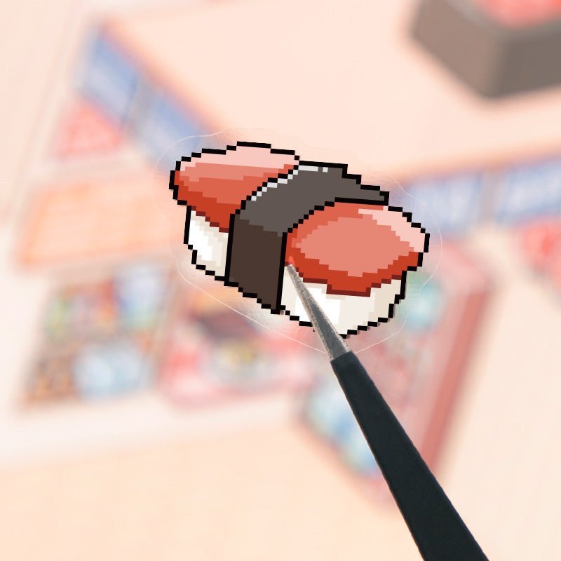 Pixel - sushi ház - matricajelenet Simno 1 darabos kirakó puzzle (SN-6941776322191) - puzzlegarden