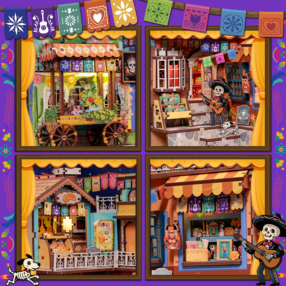 Plaza de los Muertos CuteBee 350 darabos kirakó puzzle (CB-BJAA405) - puzzlegarden