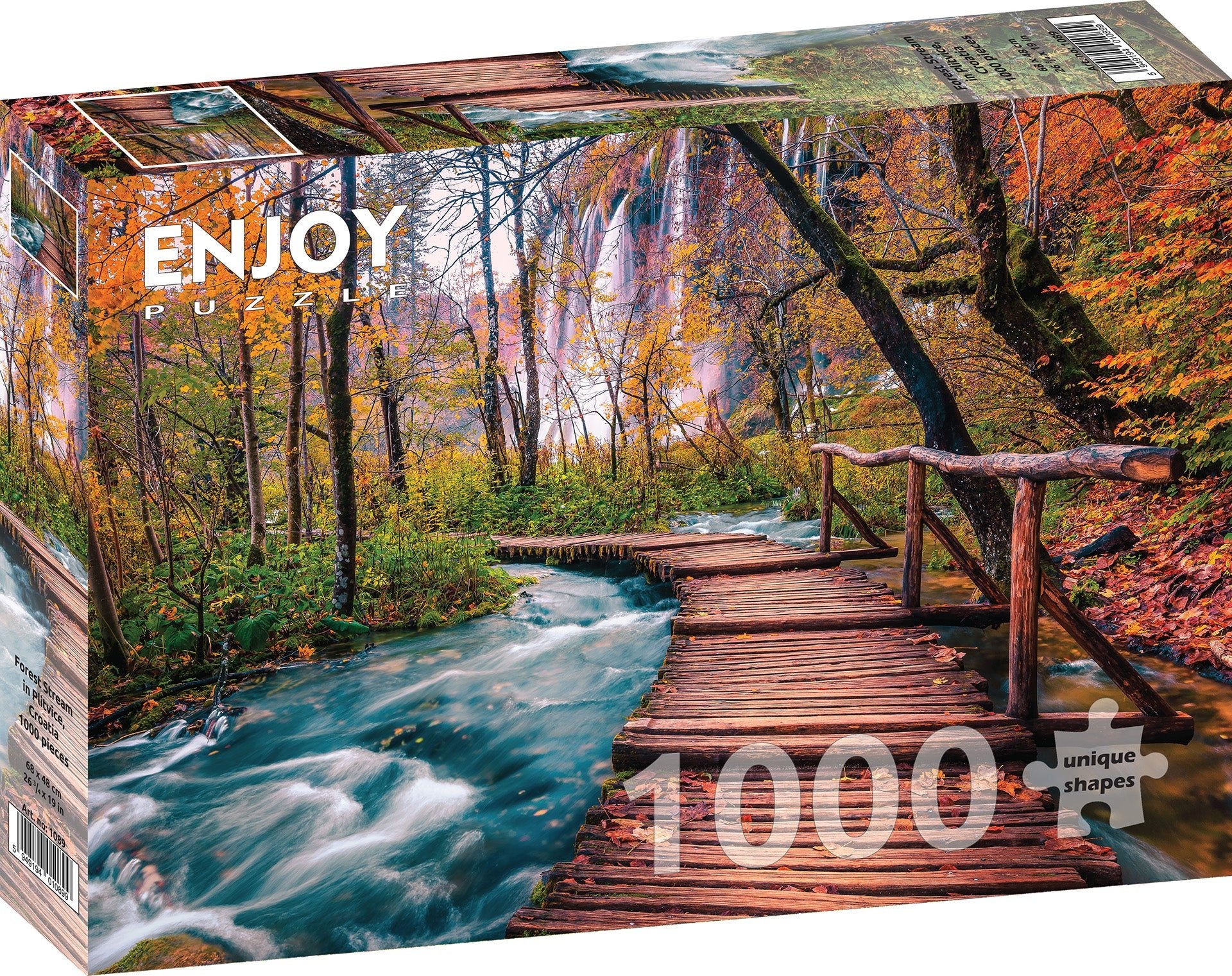 Plitvice, Horvátország ENJOY 1000 darabos kirakó puzzle (EN-1089 5949194010899) - puzzlegarden