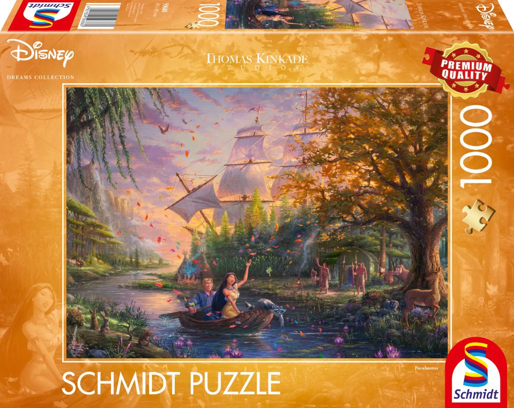 Pocahontas Schmidt 1000 darabos kirakó puzzle (SCH-59688 4001504596880) - puzzlegarden