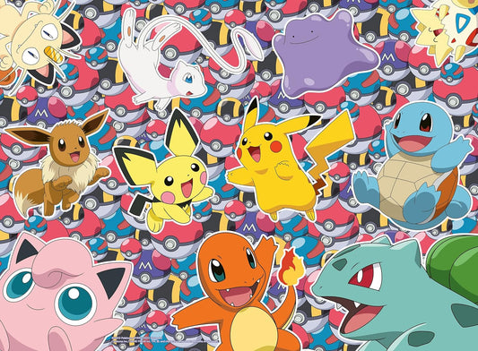 Pokémon - Harcra fel! Ravensburger 100 darabos kirakó puzzle (RA - 13338 4005556133383) - puzzlegarden