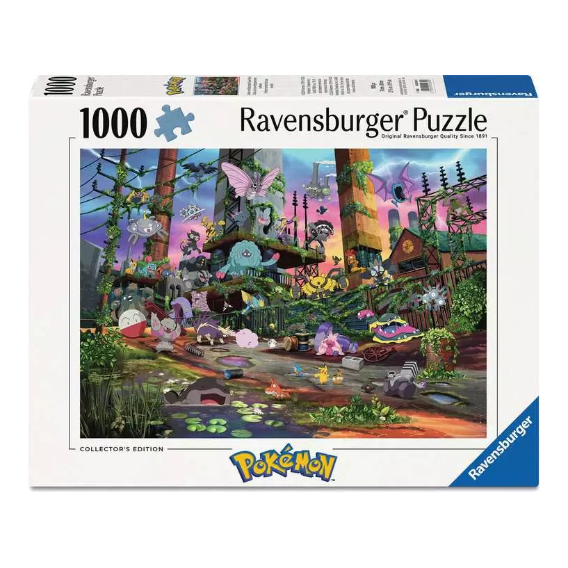 Pokémon – Jolteon és az elhagyott erőmű Ravensburger 1000 darabos kirakó puzzle (RA-12002034) - puzzlegarden