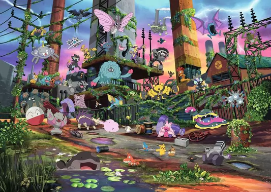 Pokémon – Jolteon és az elhagyott erőmű Ravensburger 1000 darabos kirakó puzzle (RA-12002034) - puzzlegarden