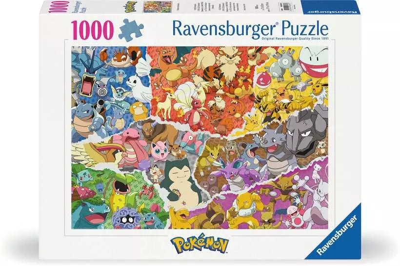 Pokémon Kalandok Ravensburger 1000 darabos kirakó puzzle (RA - 12000832) - puzzlegarden